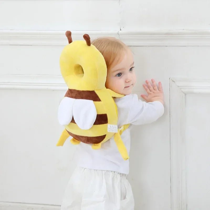 Coussin Bébé - BabyHeadBackProtector™ - Jaune